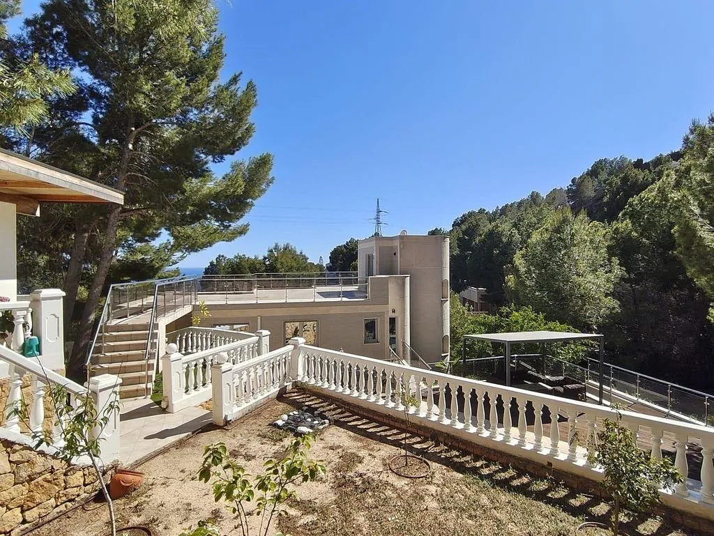 Terrasse - Luxury Villa with Pool in Altea Hills