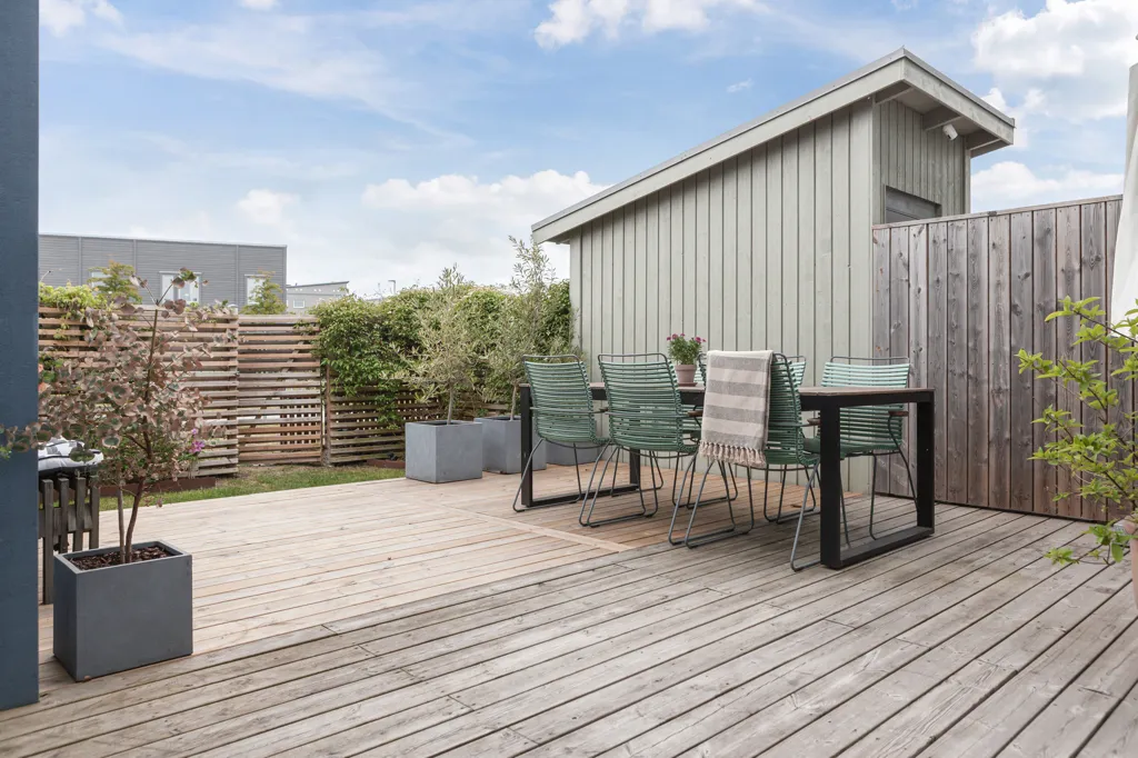 Terrasse - Apartment with South-Facing Terrace in Skegrie