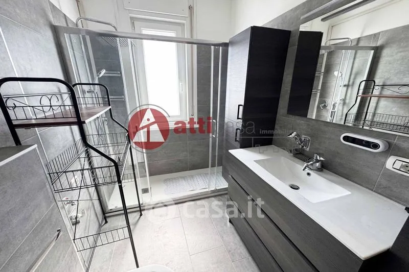 Bathrooms - Bi-Level Attic Apartment with Sea View in Trieste