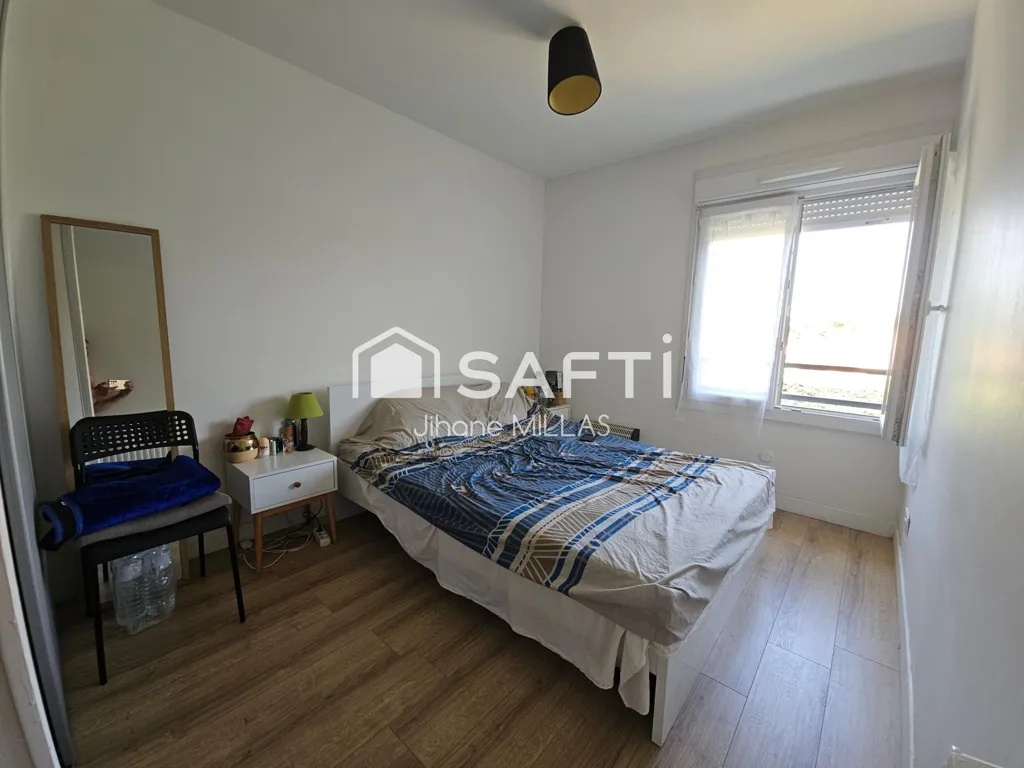 Chambres - Appartement 3 Pièces avec Garage à Blagnac
