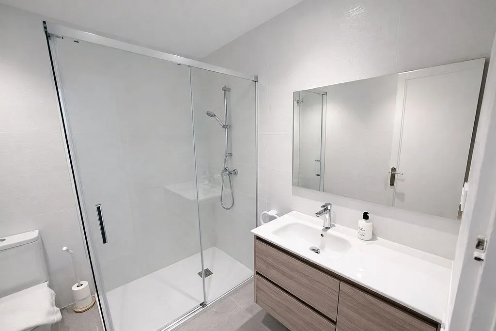 Salles de bain - Terraced House with South Terrace in Sitges Centre