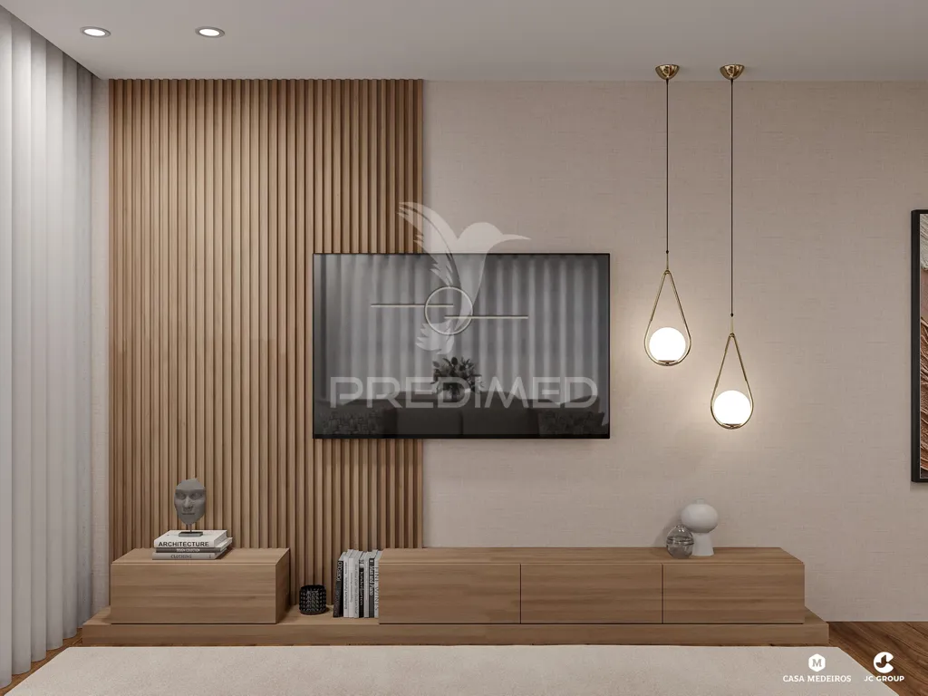 Séjour - T1+1 Apartment with Sea View in Construction