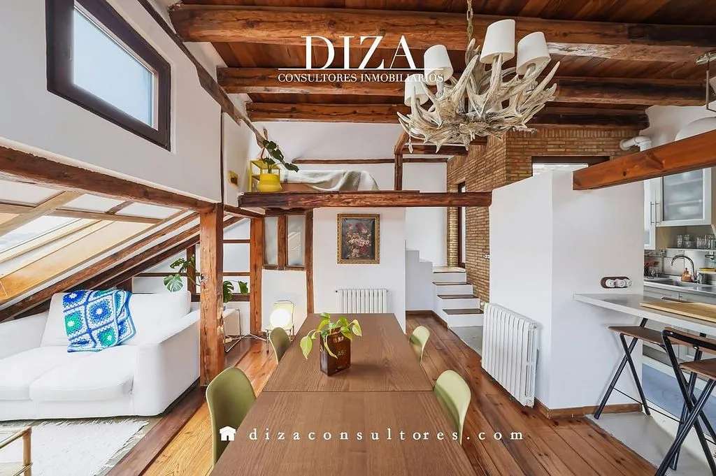 Salle à manger - Penthouse in Madrid