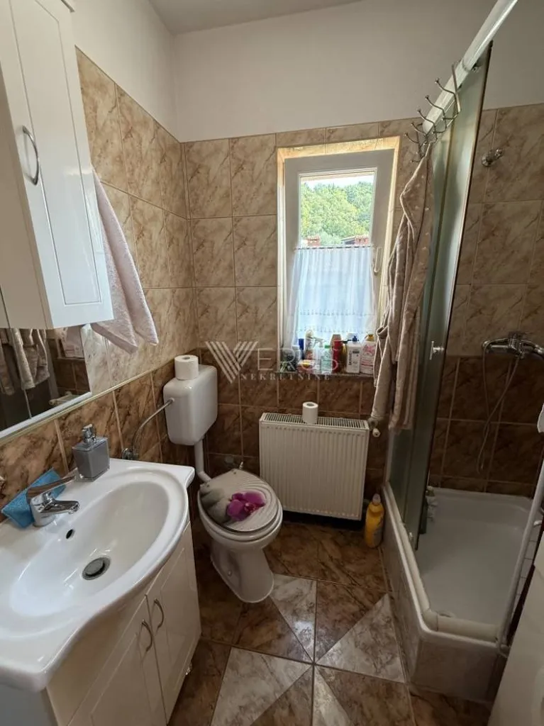 Salles de bain - Two-Storey Apartment with Sea View in Matulji