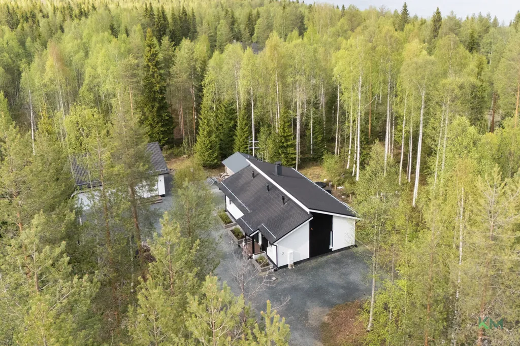 Õhuvaade - Detached House with Sauna in Rovaniemi