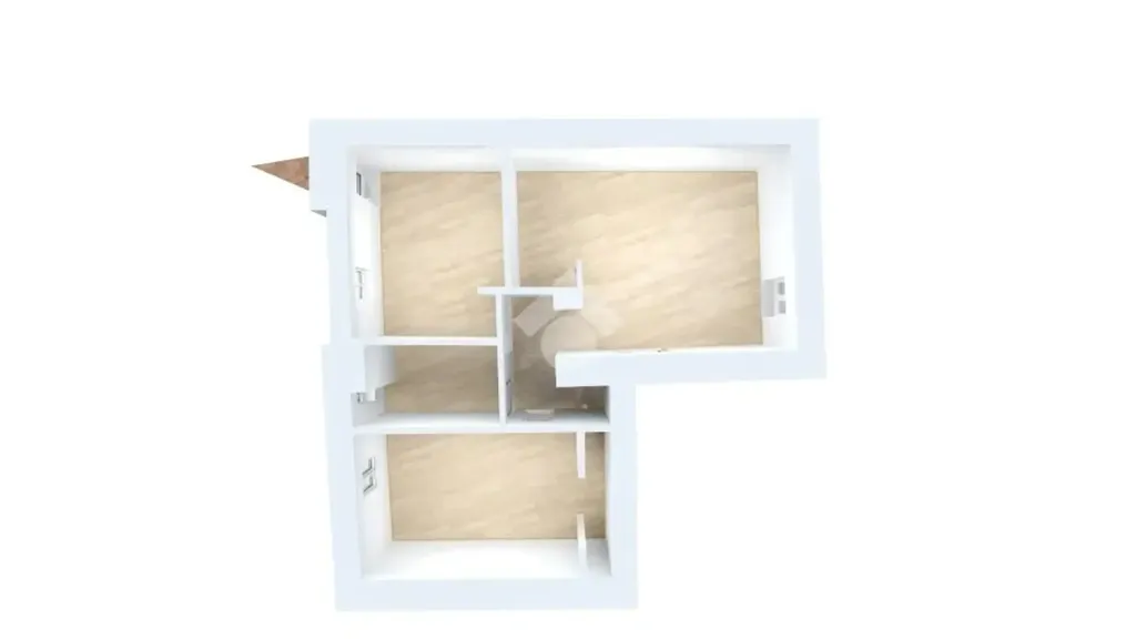 Floor Plan - Modern Apartment with Balcony in Poiano, Verona