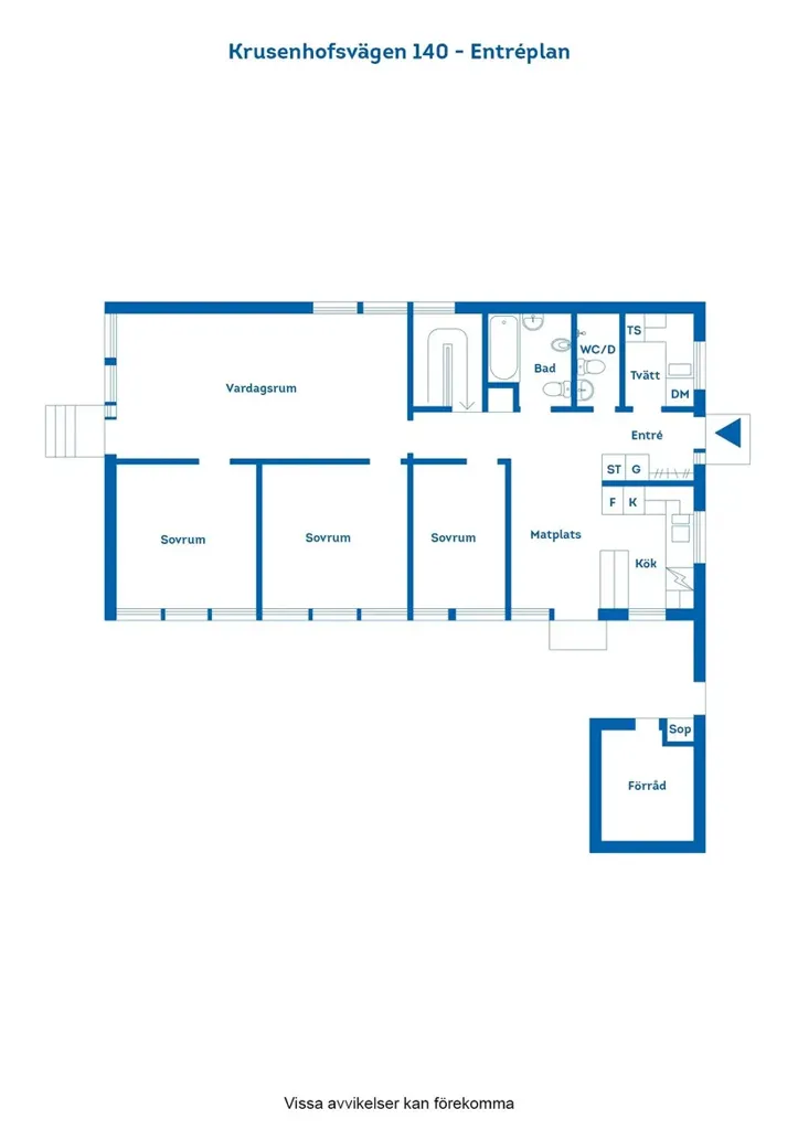 Plan - Family House with Development Potential in Åby
