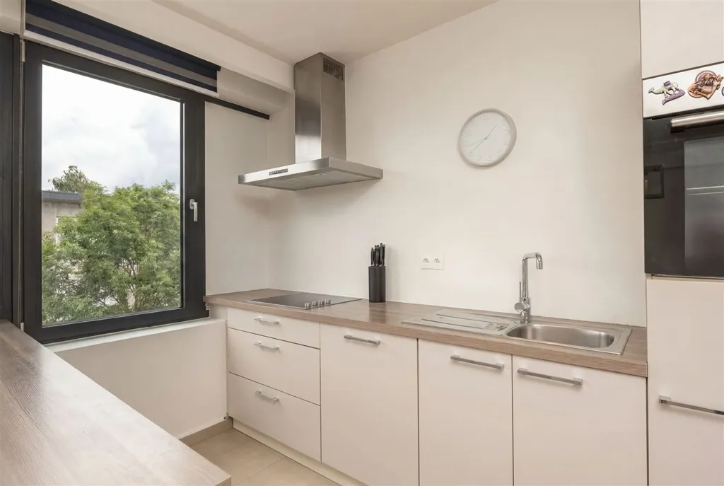 Cucina - Renovated Apartment with Terrace in Merksem