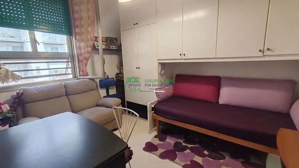 Soggiorno - 3rd Floor Apartment with Garage in Ragusa