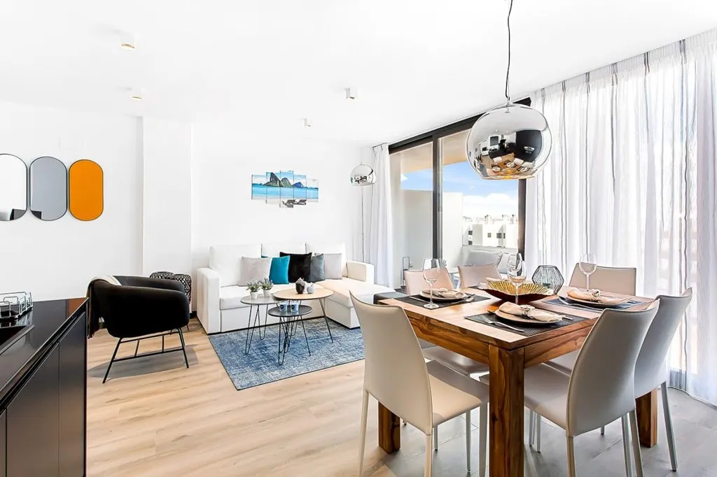 Sala da pranzo - Apartment with Pool in Mijas