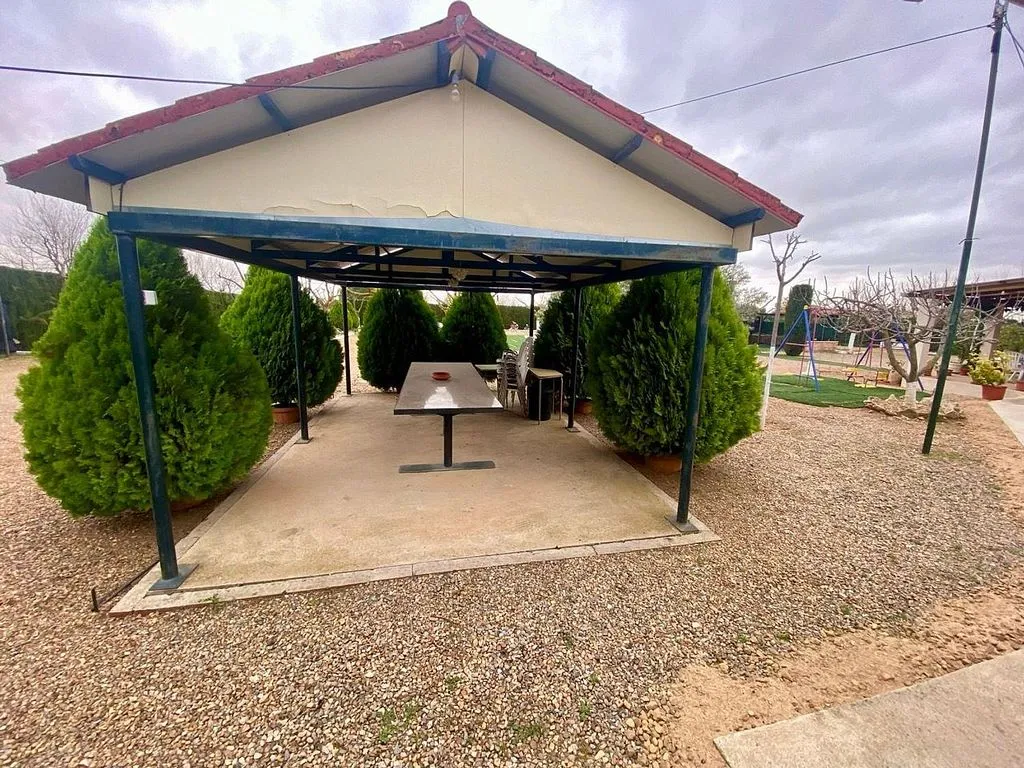Terrass - Chalet with Pool in Villarrubia