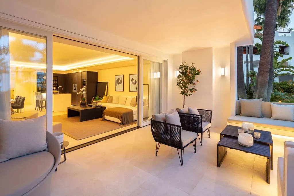 Séjour - Luxury Apartment with Pool in Marbella