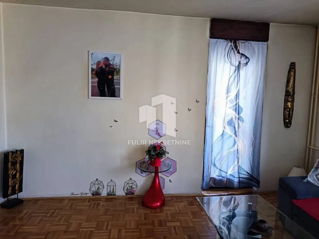 Living Room - Spacious Three-Bedroom Flat with Balcony in Stenjevec