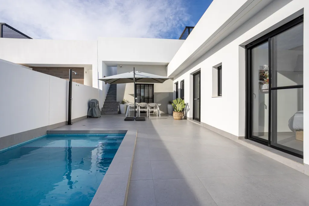 Piscine - Villa with Pool and Terrace in Torre-Pacheco