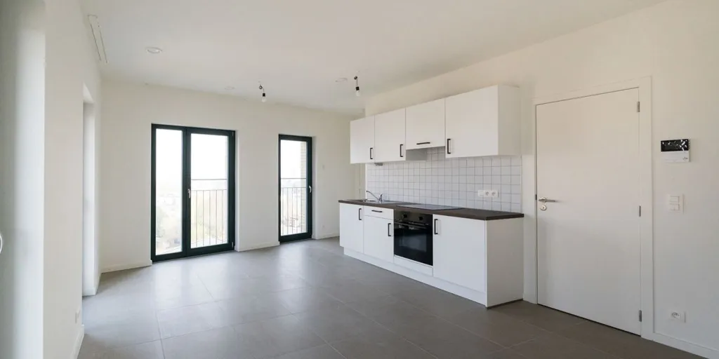 Cucina - New Studio with Parking in Schaarbeek