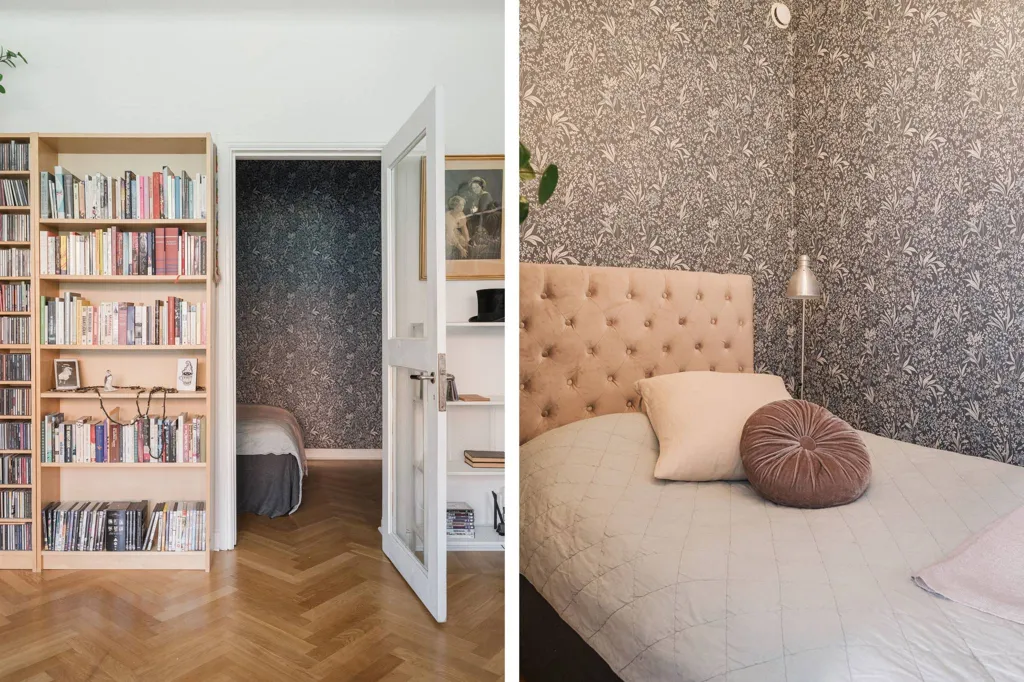 Chambres - Characterful 1930s Flat with Stucco in Malmö