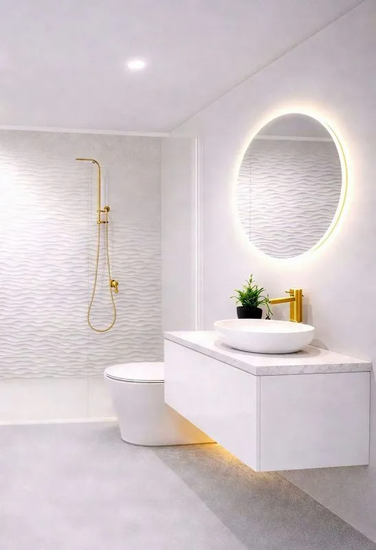 Baños - Ático con terraza y piscina en San Pedro del Pinatar