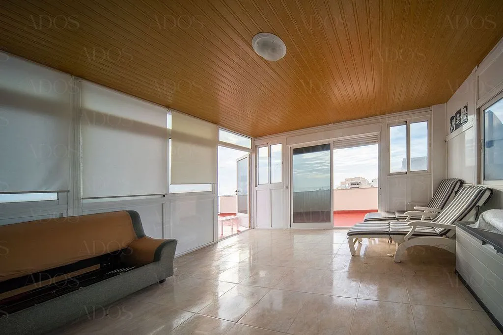 Terrace - Duplex Penthouse with Sea Views in Roquetas de Mar