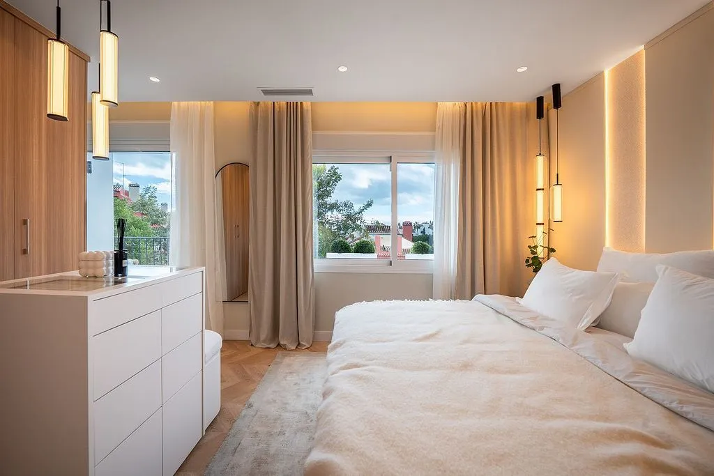 Chambres - Luxury Semidetached House with Pool in Marbella