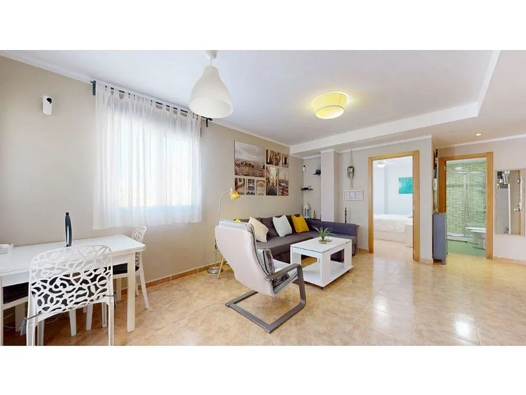 Séjour - 1-Bedroom Apartment with Terrace in Chilches