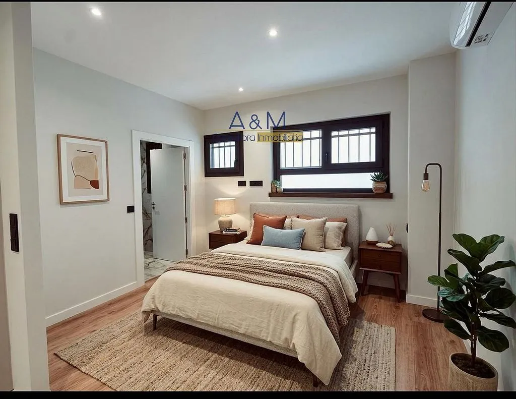Chambres - Ground Floor Flat with Air Conditioning in Valladolid Centre