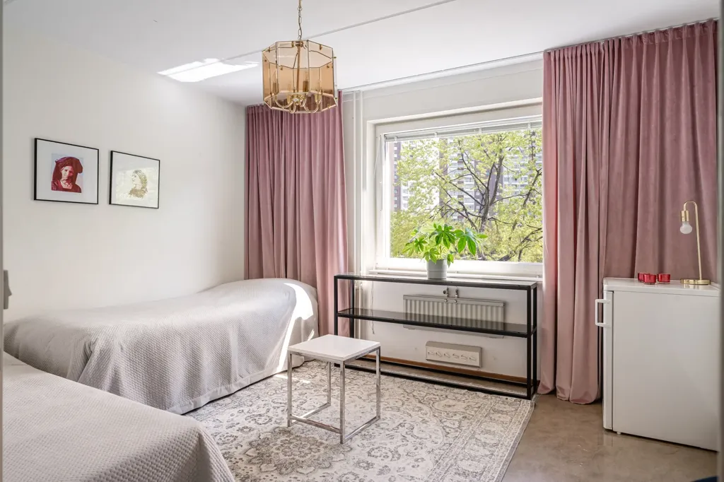 Bedrooms - Apartment with Rental Unit in Täby