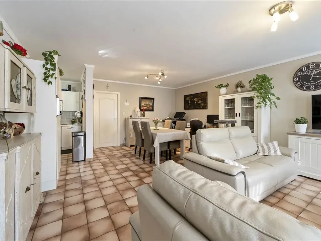 Séjour - Appartement au rez-de-chaussée avec 2 chambres à Beringen
