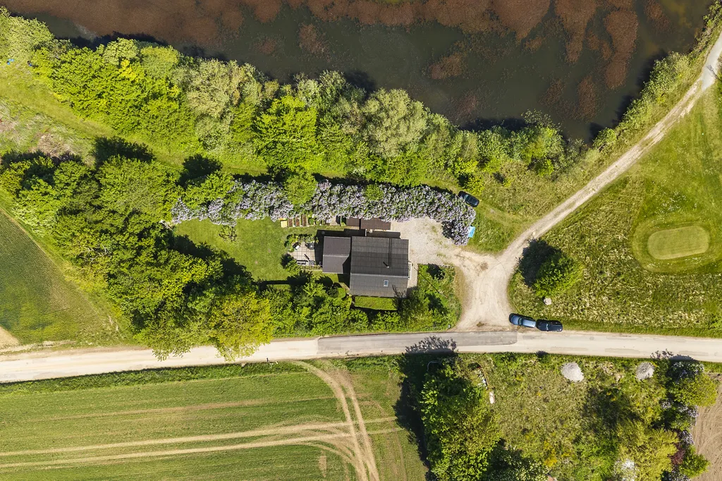 Vista aerea - 1927 Villa with Garden in Assens