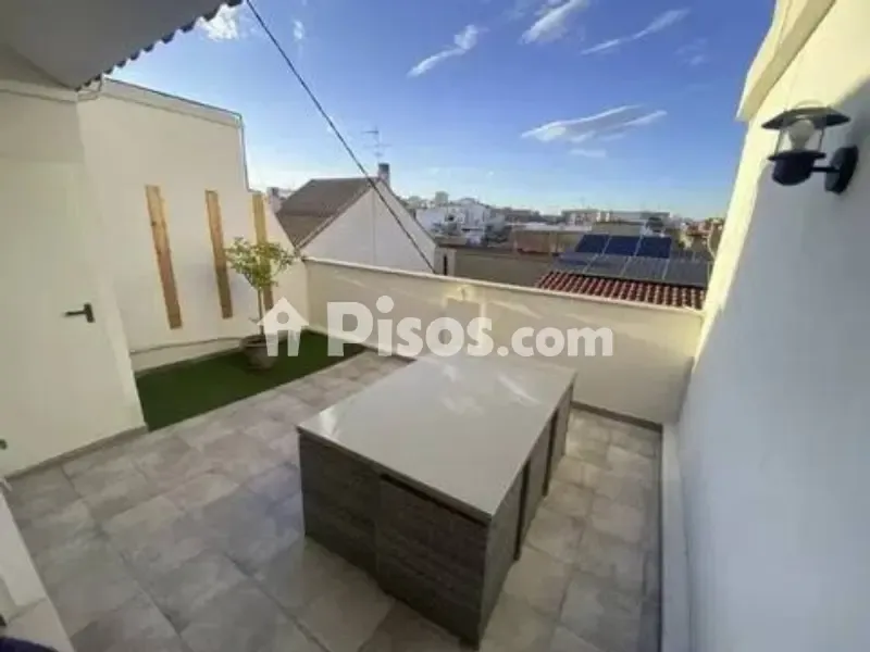 Terrace - Apartment with Terrace in Paiporta