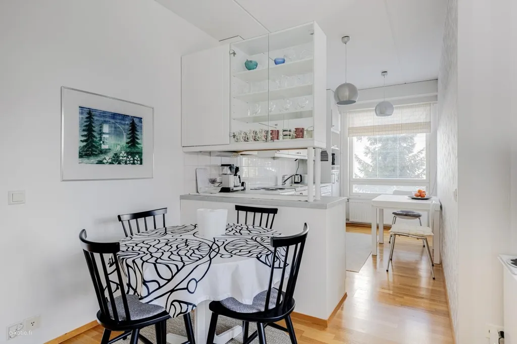 Sala da pranzo - 2-Bedroom Apartment with Sauna in Karjaranta