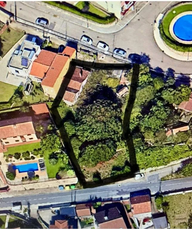 Õhuvaade - Development Land with Hórreo in Vigo