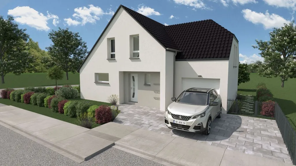 Maison Contemporaine au Calme à Blodelsheim