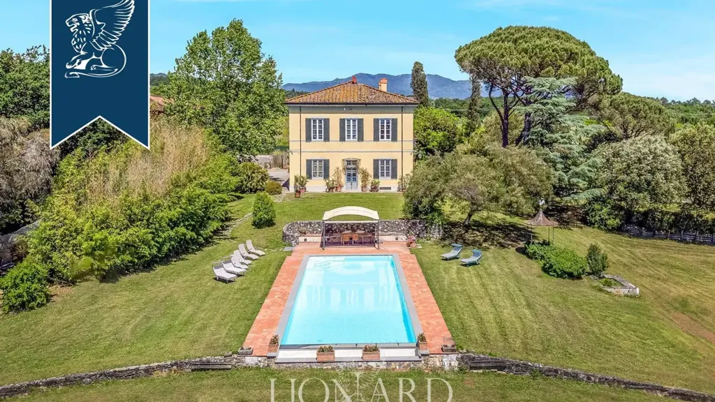 Vue aérienne - Historic Liberty Villa with Pool near Lucca