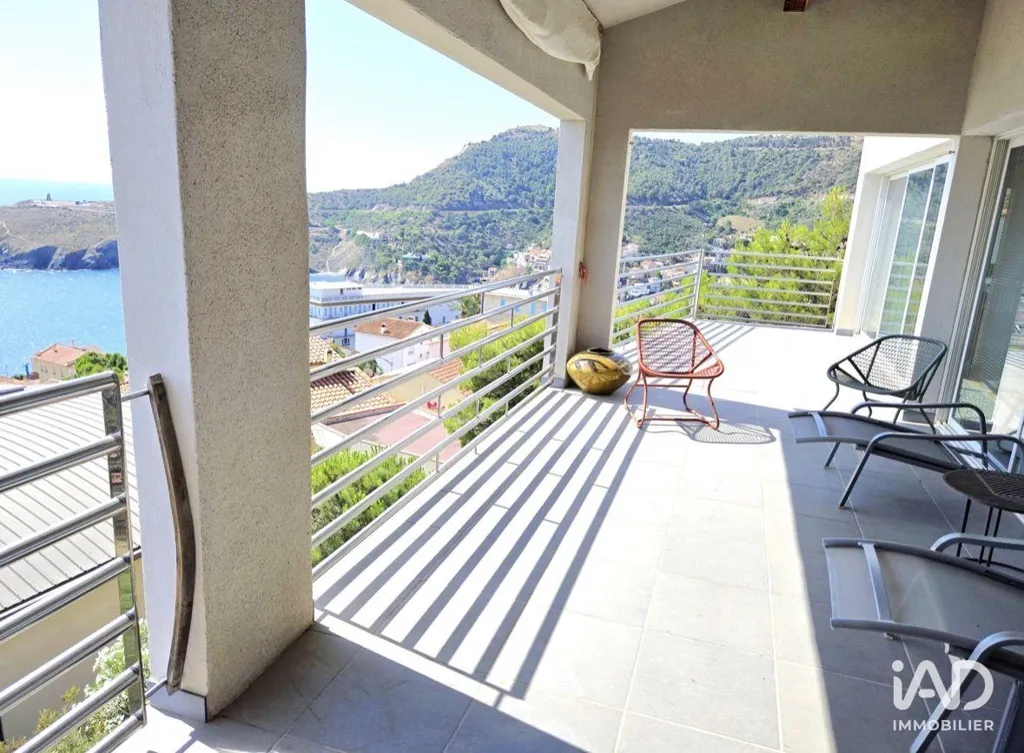Balcon - Villa avec Vue Mer et Piscine à Cerbère