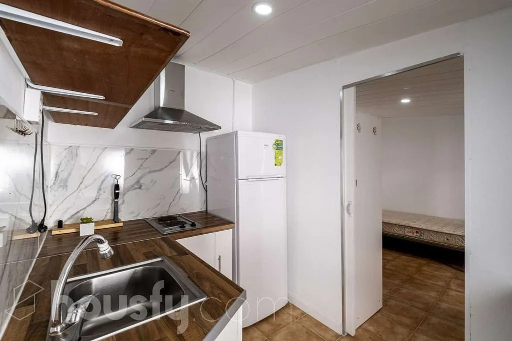 Cuisine - Apartment with Terrace in Ca n'Anglada, Terrassa