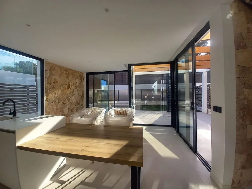 Terrass - New Villa with Pool in Cala Tarida, Ibiza