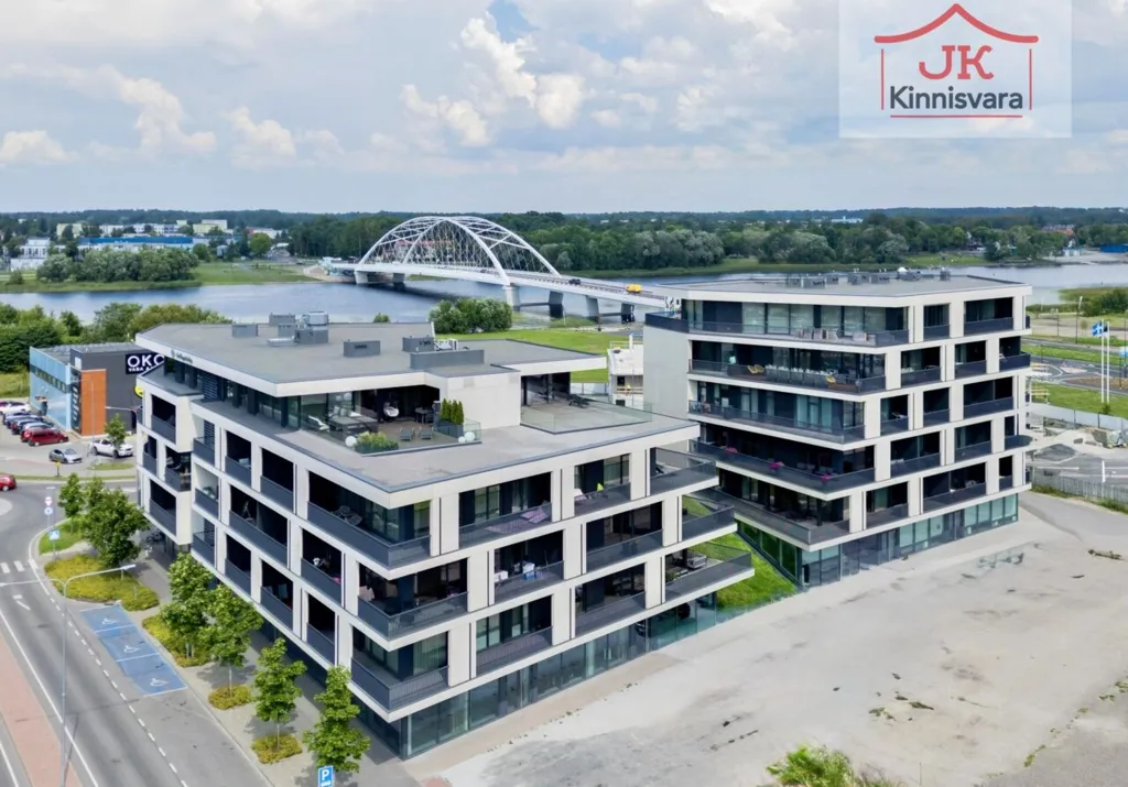 Õhuvaade - Apartment with Balcony in Pärnu City Centre