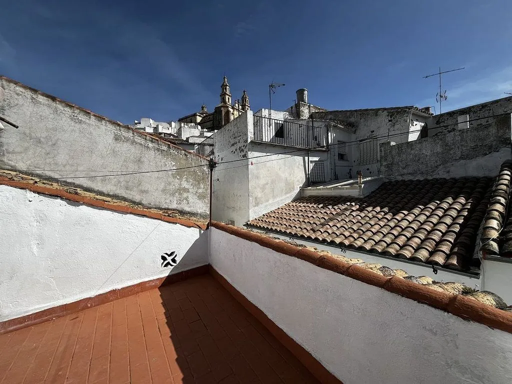 Terrasse - Three-Bedroom House in Olvera