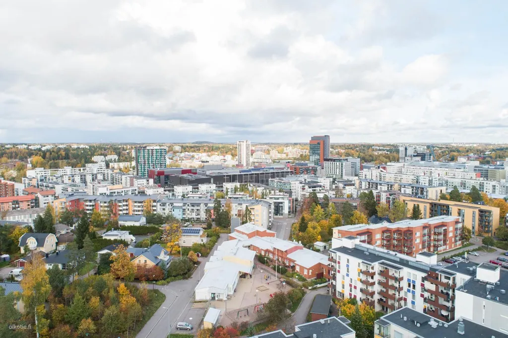 Vue aérienne - Apartment with Sauna in Leppävaara, Espoo