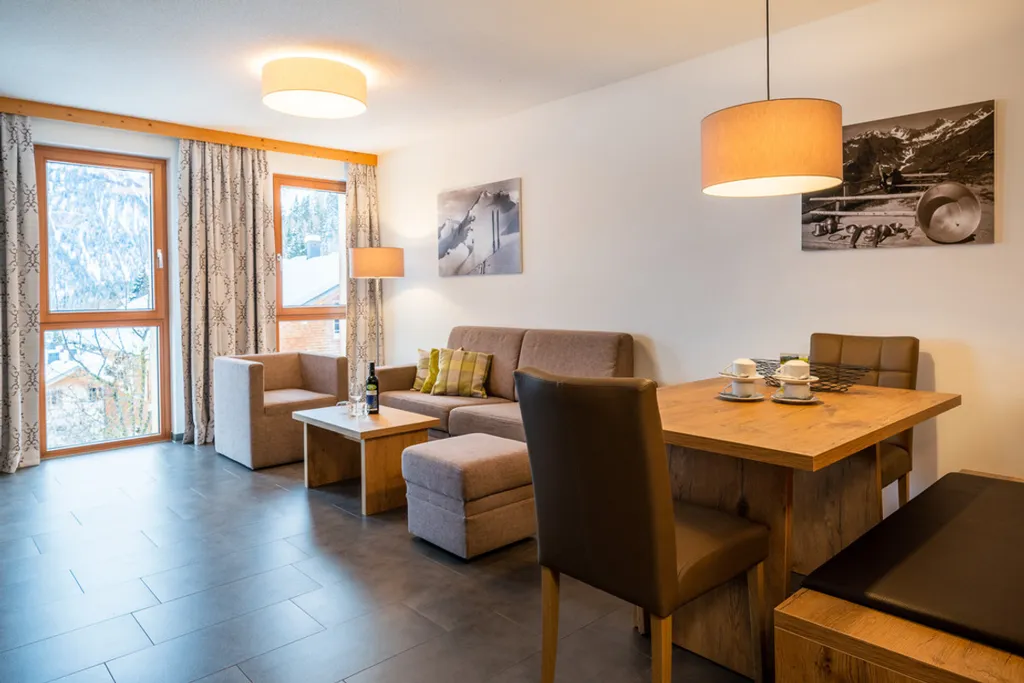 Séjour - 6-Personne Apartment with Ski Access in Bürserberg