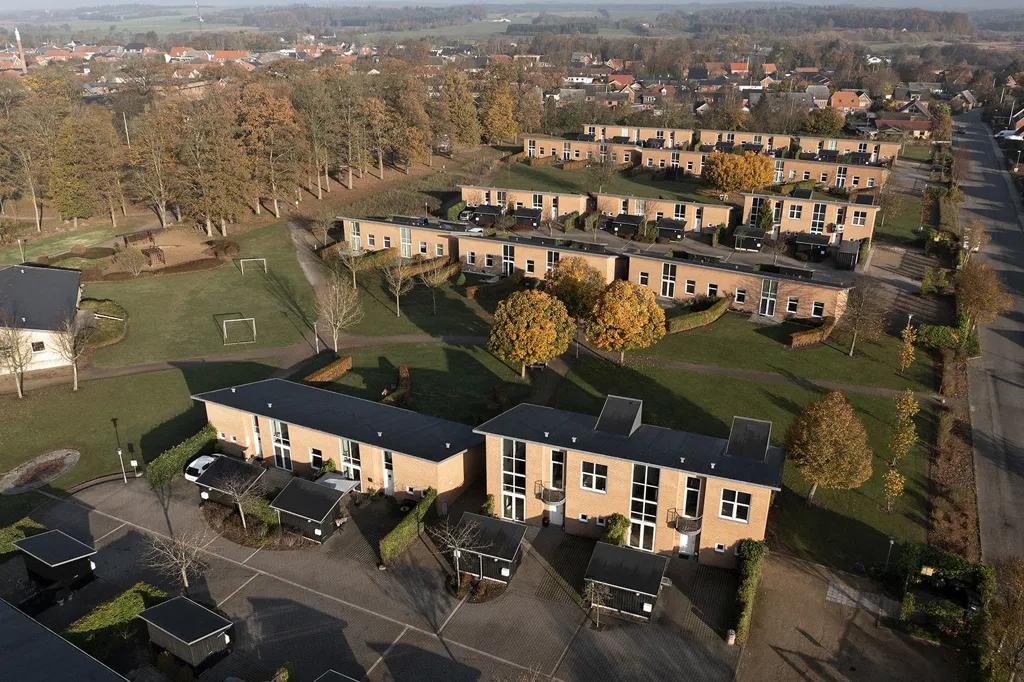 Vue aérienne - 3-Bed Apartment with Community in Stoholm Jyll