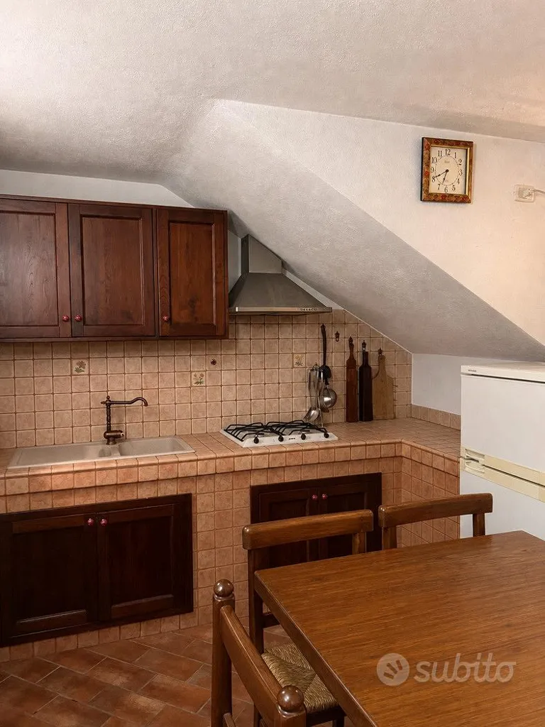 Köök - New-Condition Apartment with Garden in Terni