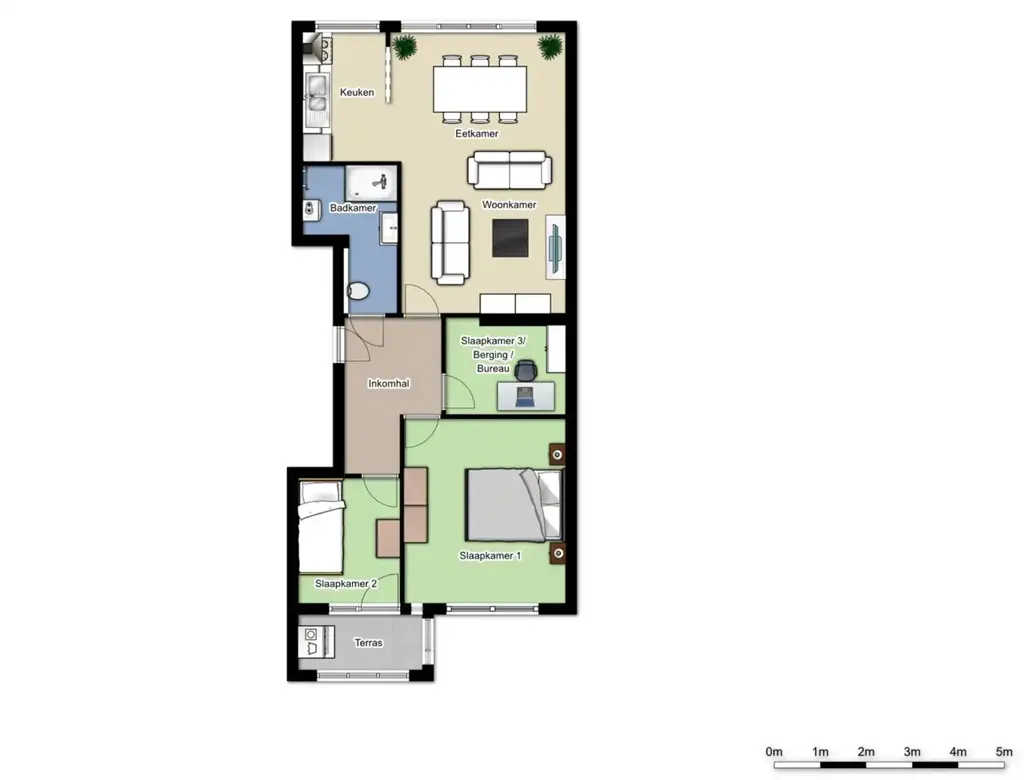 Appartement 3 pièces à Willebroek