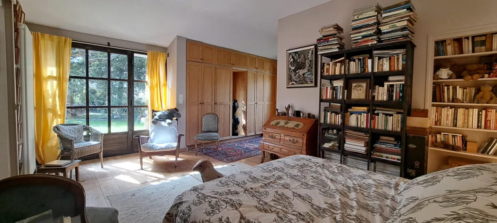 Camere da letto - Charming House with River View in Le Thor