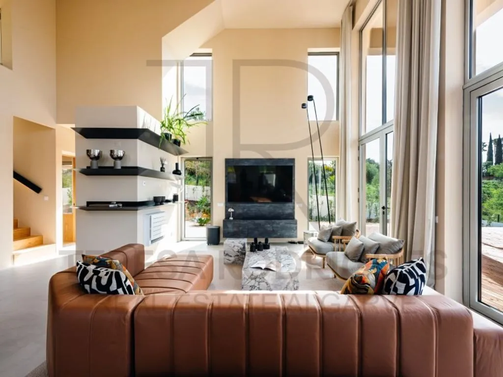 Soggiorno - Modern House with Sea View in Lagoa