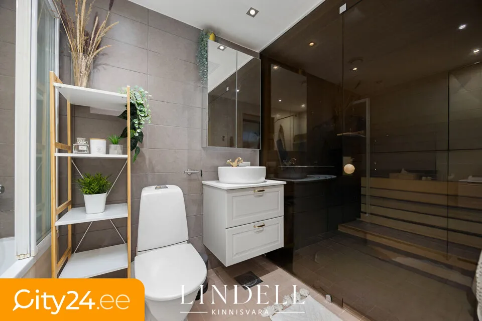 Vannitoad - Renovated Apartment with Sauna in Peetri
