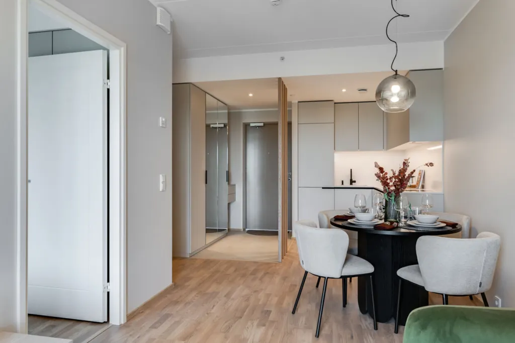 Söögituba - Apartment with EV Charging in Maardu