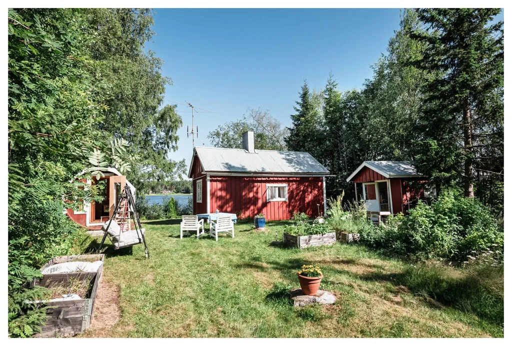 Jardin - Cottage with Waterfront in Stöcke
