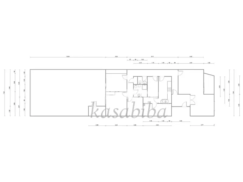 Plan - Apartment with Large Terrace in Estramurs