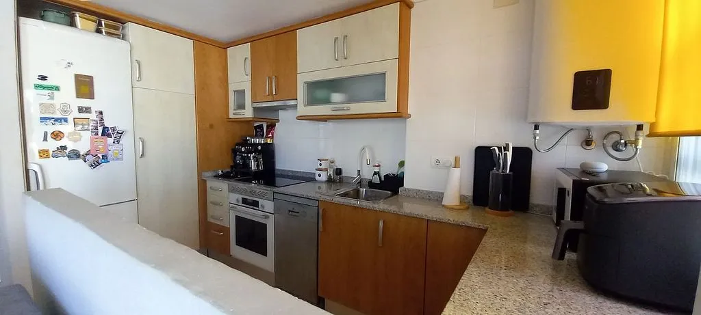 Köök - Beachfront Flat with Garage in Rabida Street